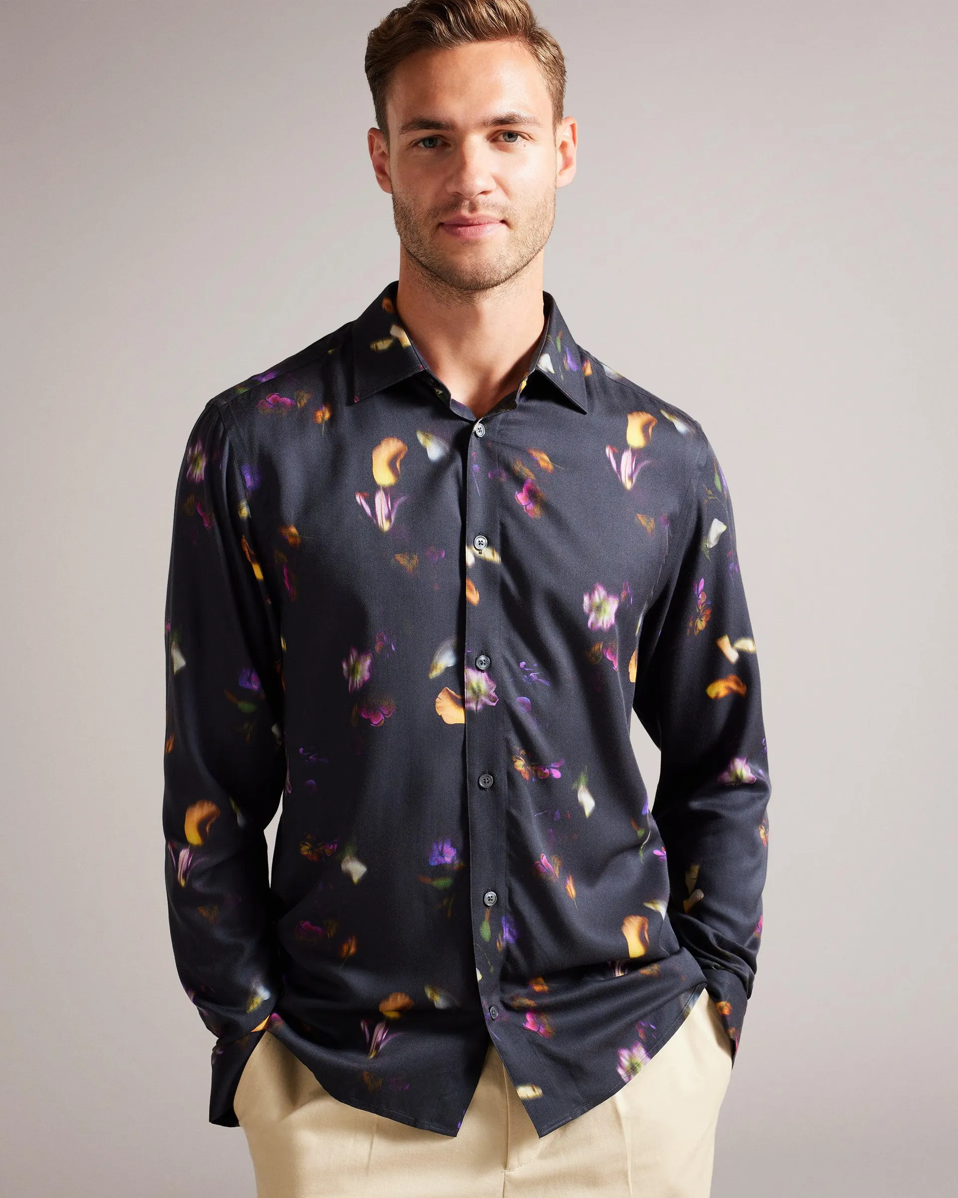 Photographic Floral Shirt