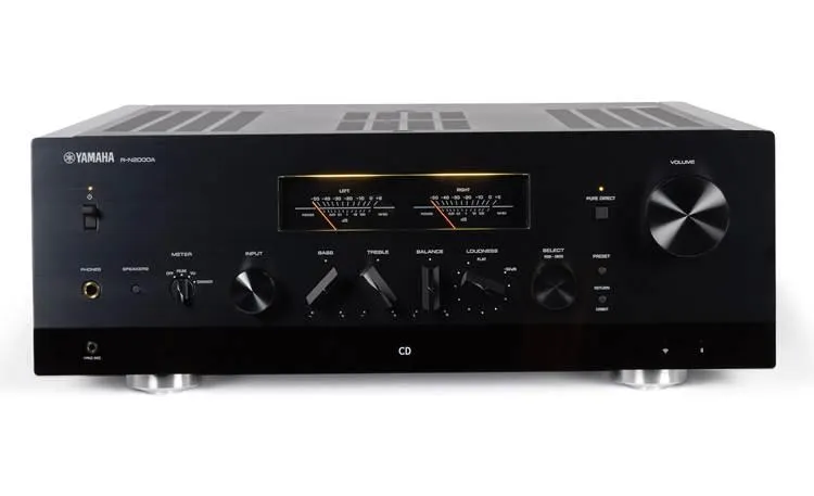 Yamaha R-N2000A Stereo receiver with Wi-Fi, Bluetooth, Apple AirPlay® 2, and HDMI (Black)