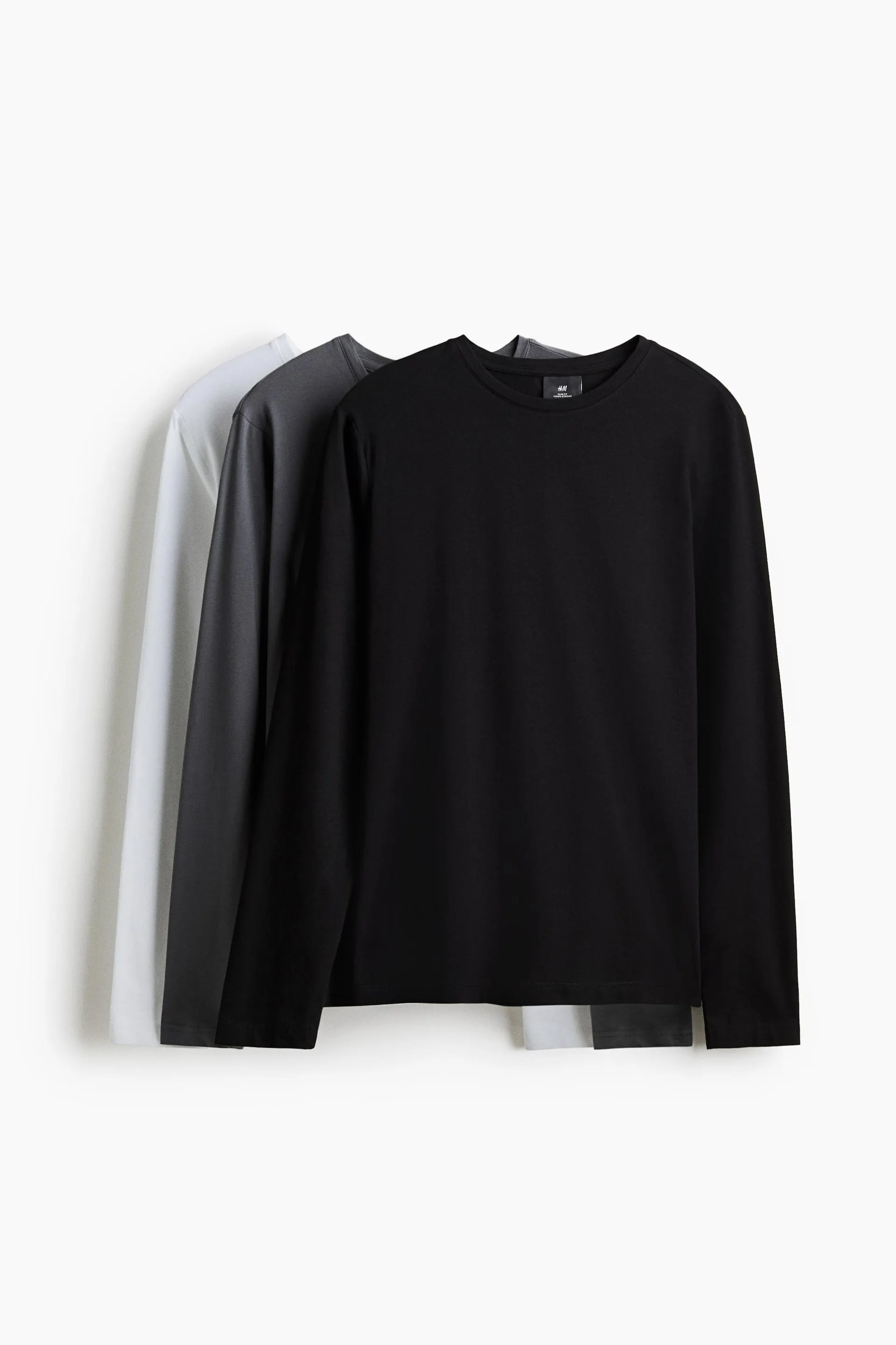 3-pack Slim Fit Jersey Shirts