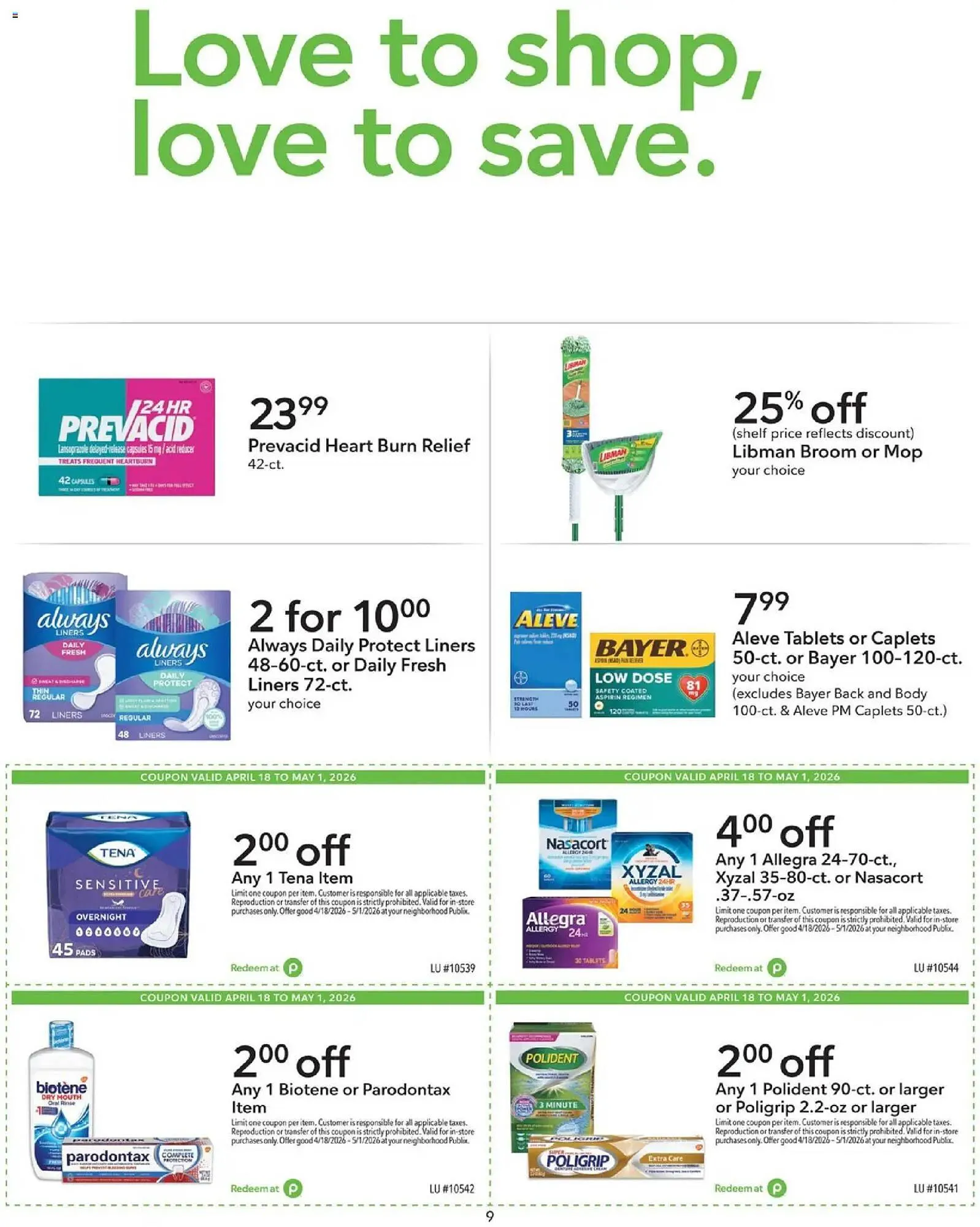 Weekly ad Publix weekly ad from April 18 to May 1 2026 - Page 9