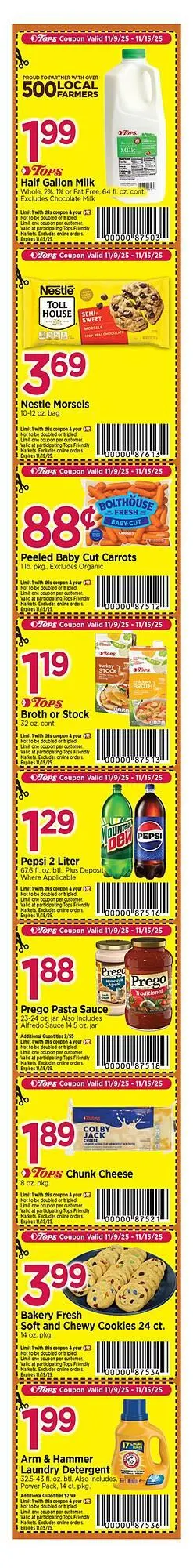 Weekly ad Tops weekly ad from November 9 to November 15 2025 - Page 1