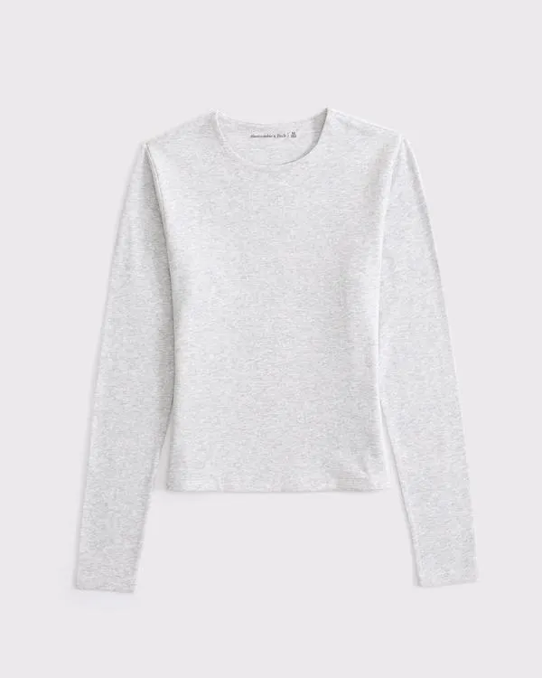 Double-Lined Long-Sleeve Baby Tee