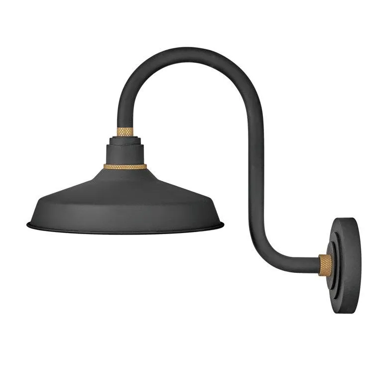 Bertram Single Light Bell Outdoor Aluminum Wall Light