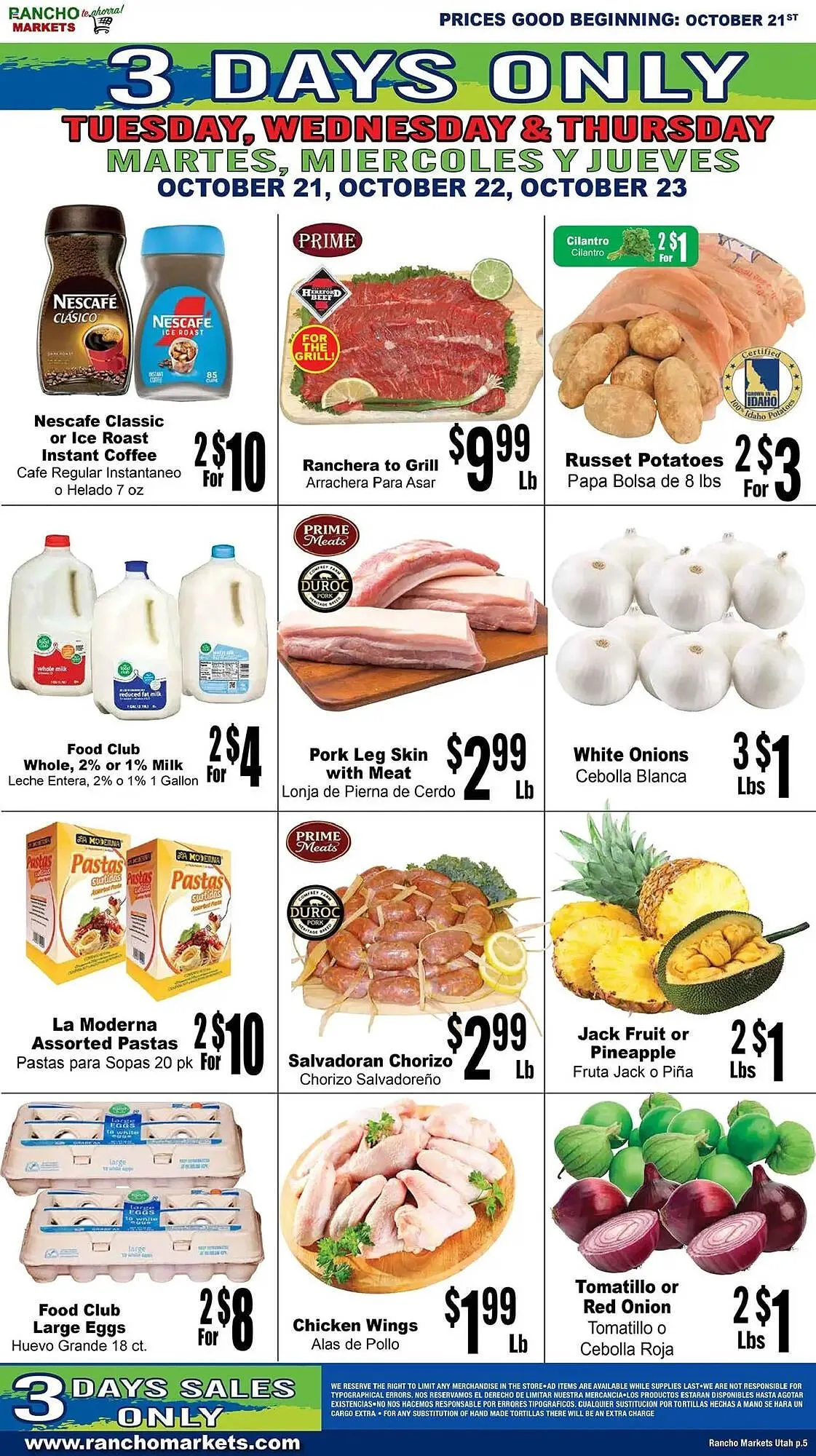 Weekly ad Rancho Markets weekly ad from October 21 to October 27 2025 - Page 5