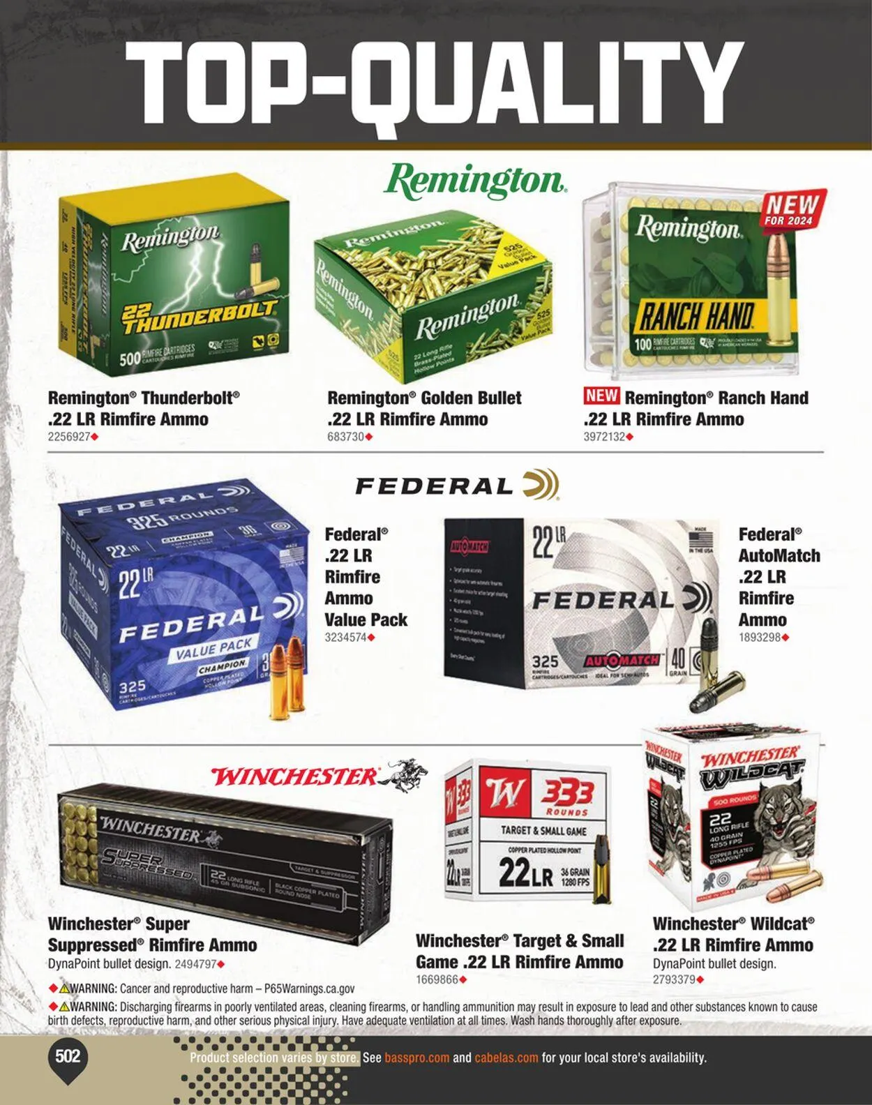 Weekly ad Bass Pro Current weekly ad from September 4 to September 18 2024 - Page 502