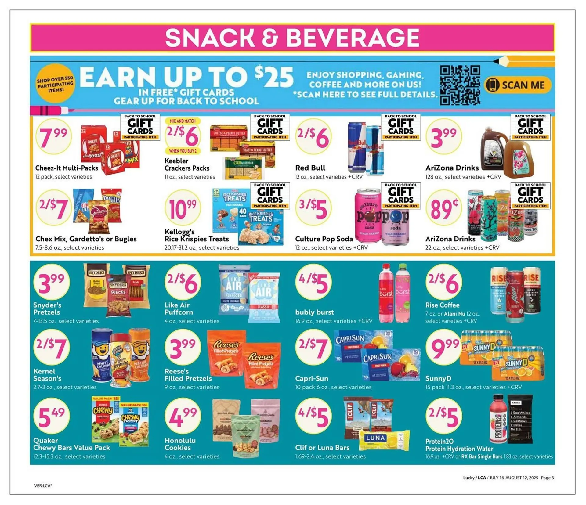 Weekly ad Lucky Supermarkets Weekly Ad from July 17 to August 12 2025 - Page 3
