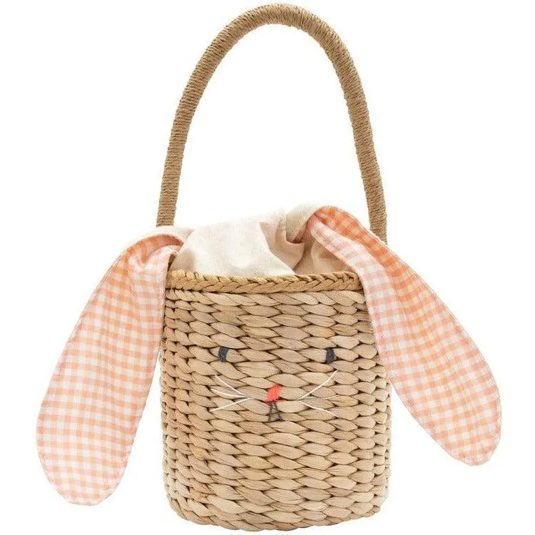 Bunny Wicker Basket