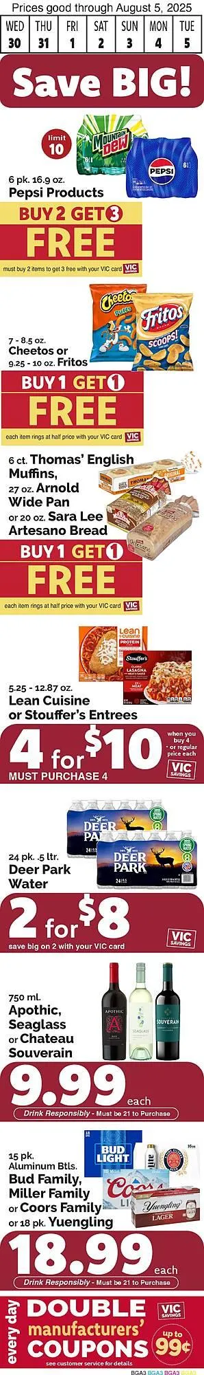 Weekly ad Harris Teeter Weekly Ad from July 30 to August 5 2025 - Page 2