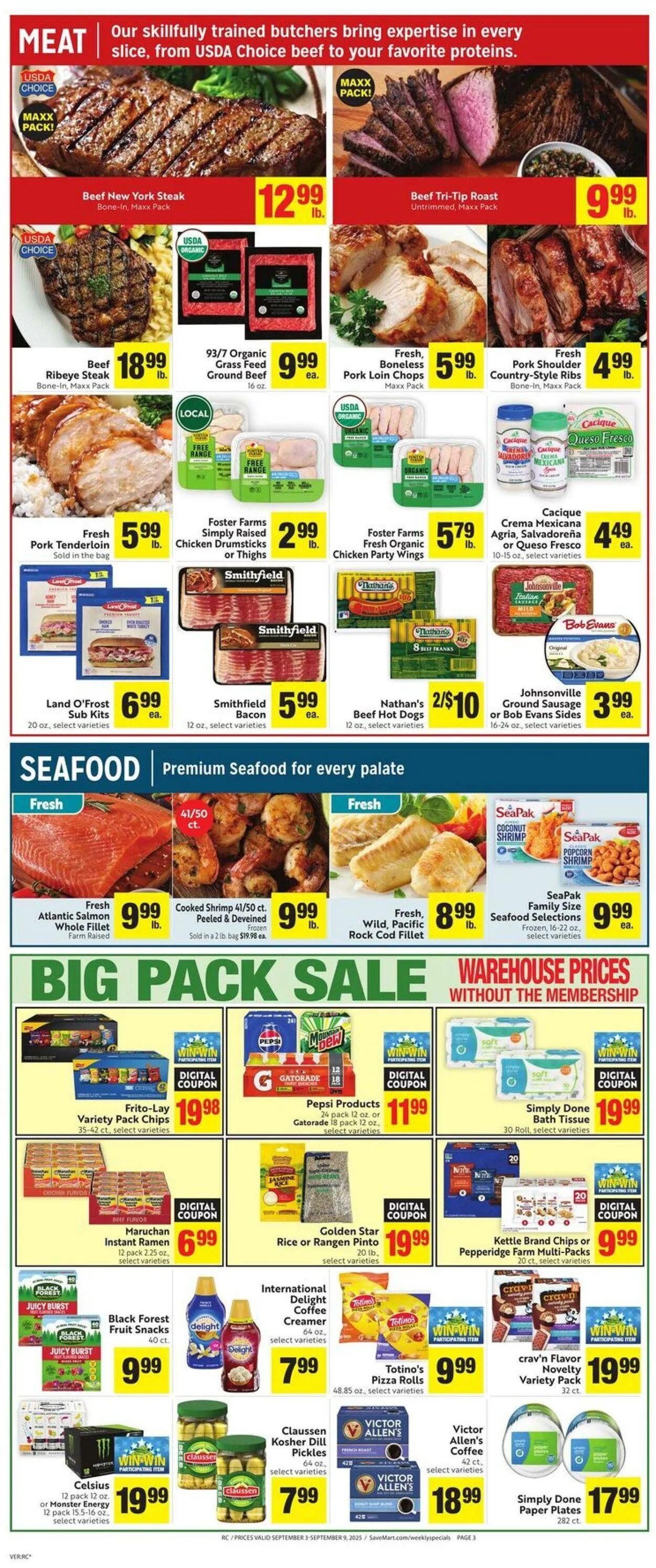 Weekly ad Save Mart Current weekly ad from September 3 to September 9 2025 - Page 3