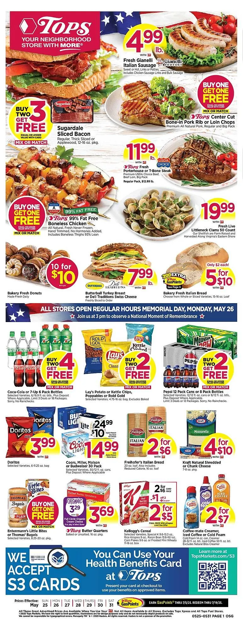 Weekly ad Tops Weekly Ad from May 25 to May 31 2025 - Page 3