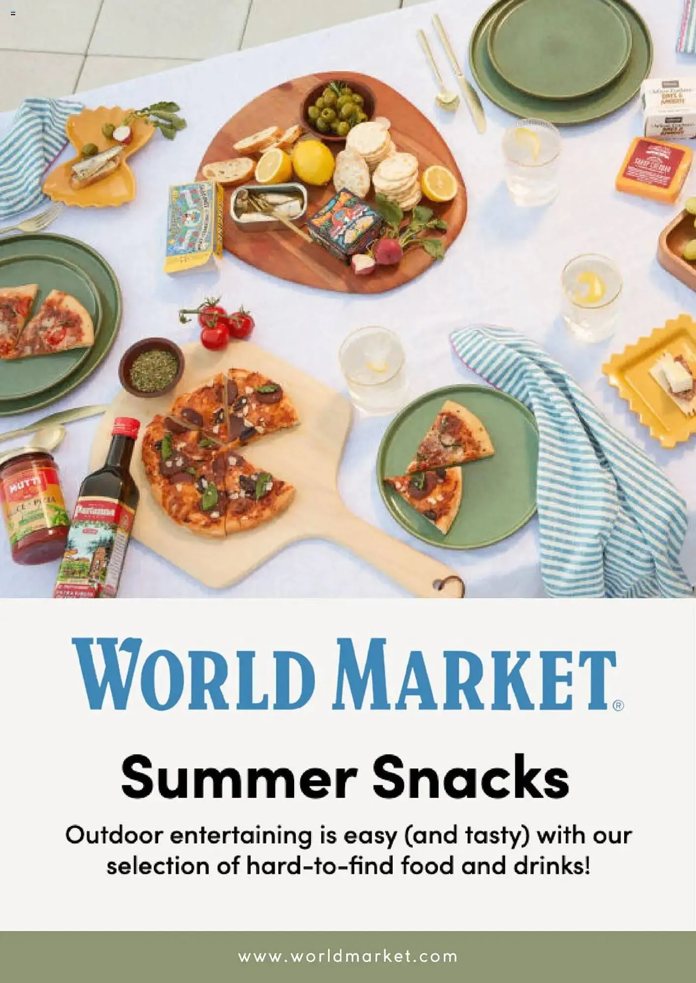 Weekly ad World Market Weekly Ad from July 14 to August 6 2025 - Page 1