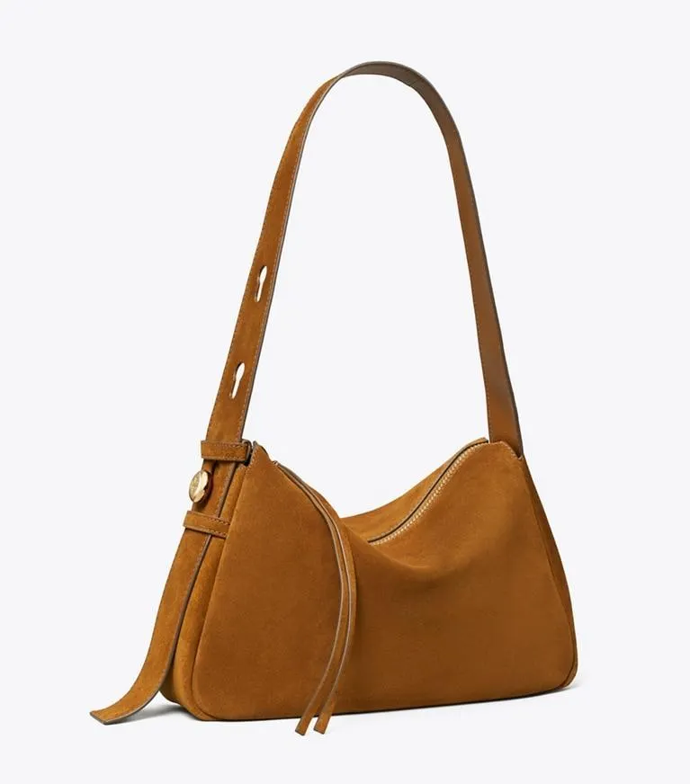 ROMY SUEDE SHOULDER BAG