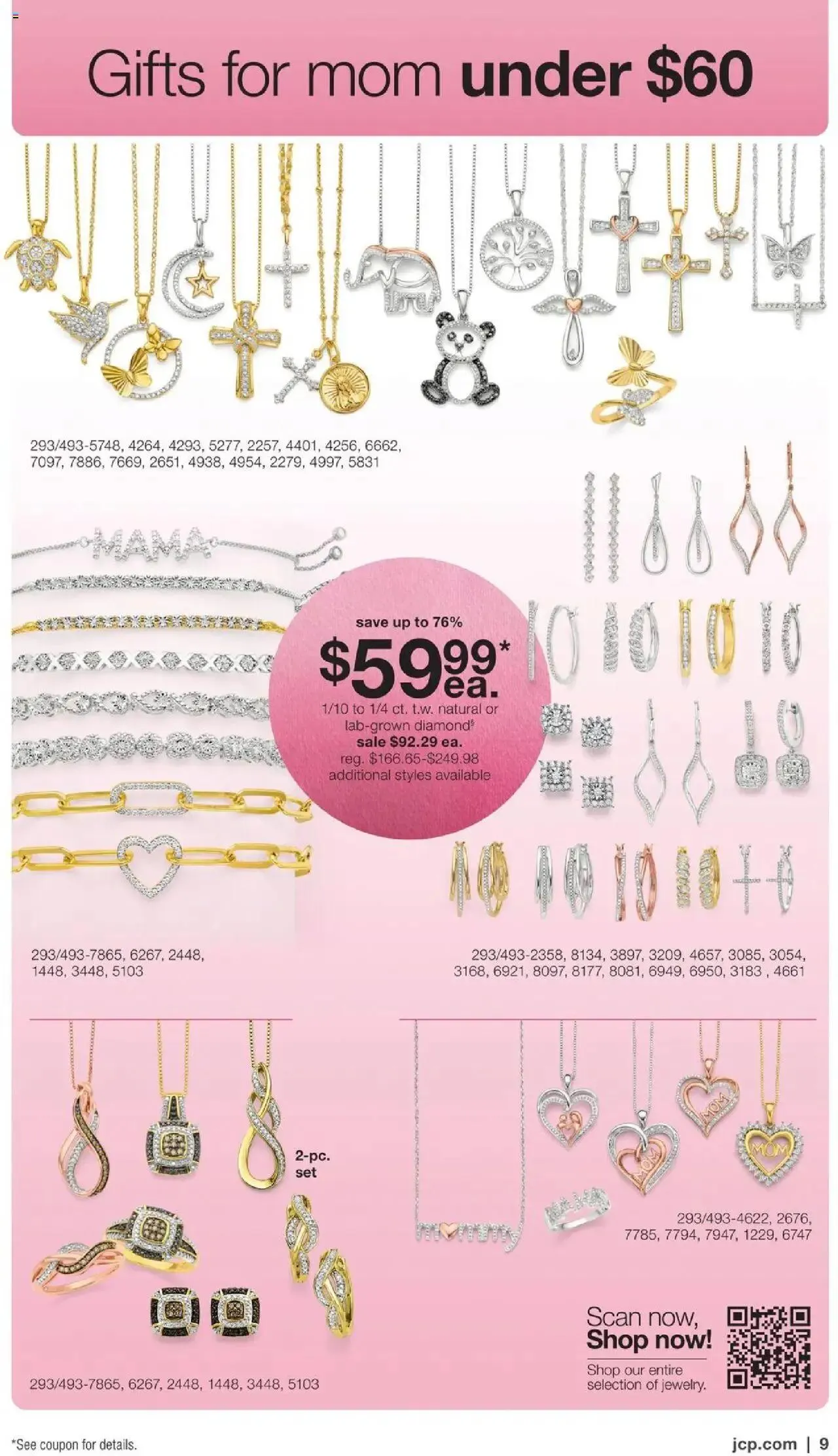 Weekly ad JCPenney Mother’s Day Jewelry Sale from April 10 to May 14 2025 - Page 8
