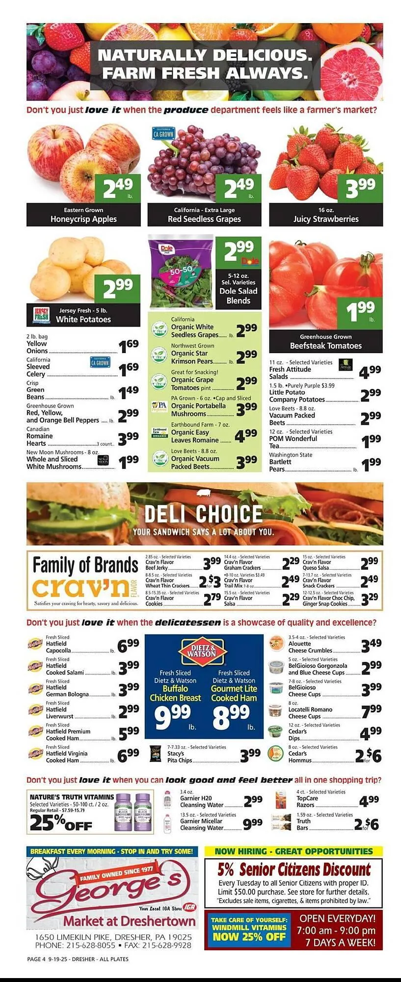 Weekly ad George's Market weekly ad from September 19 to September 25 2025 - Page 4