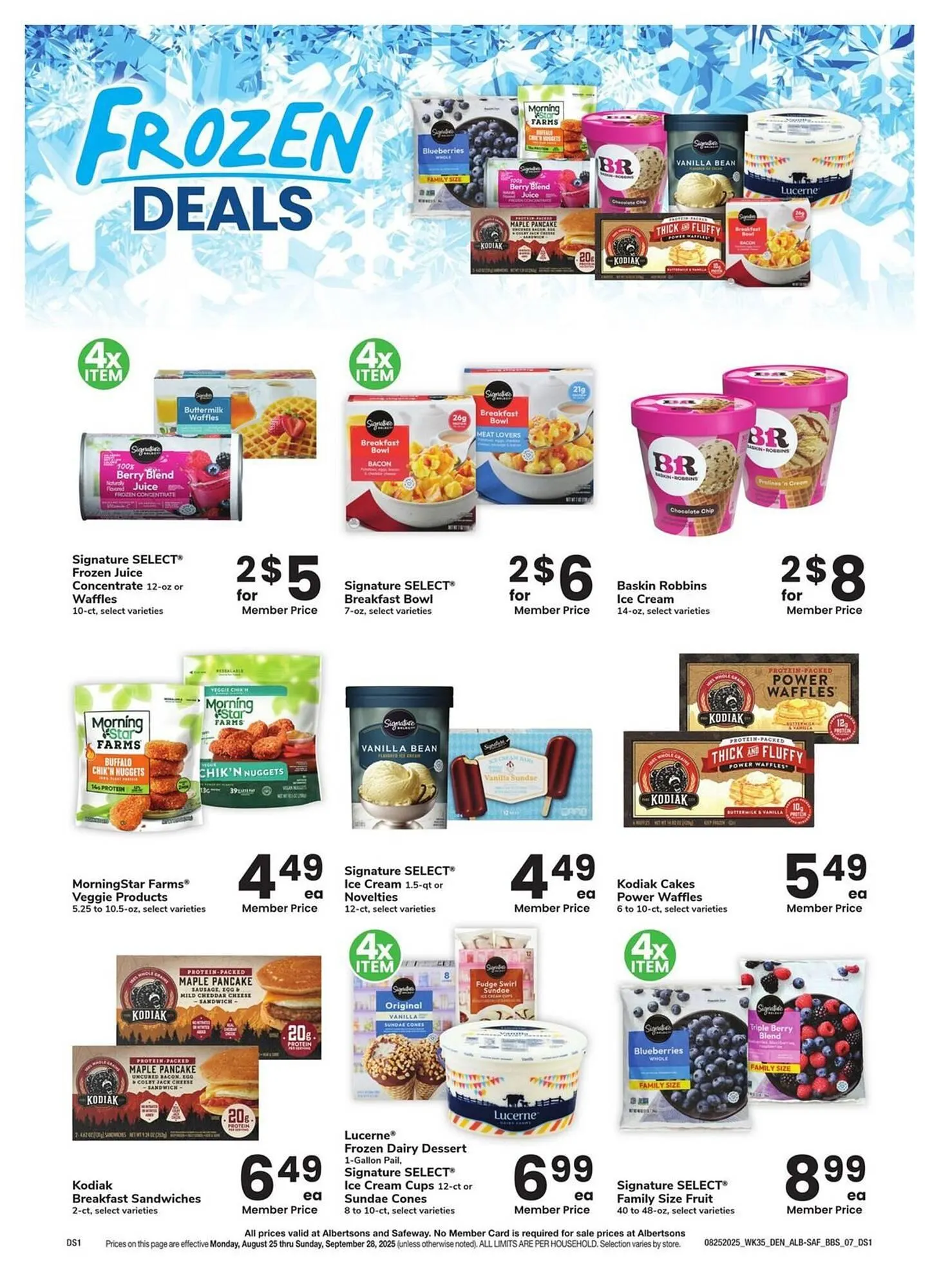 Weekly ad Albertsons Weekly Ad from August 25 to September 28 2025 - Page 7