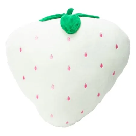 Strawberry Plush Pillow 14in x 14in