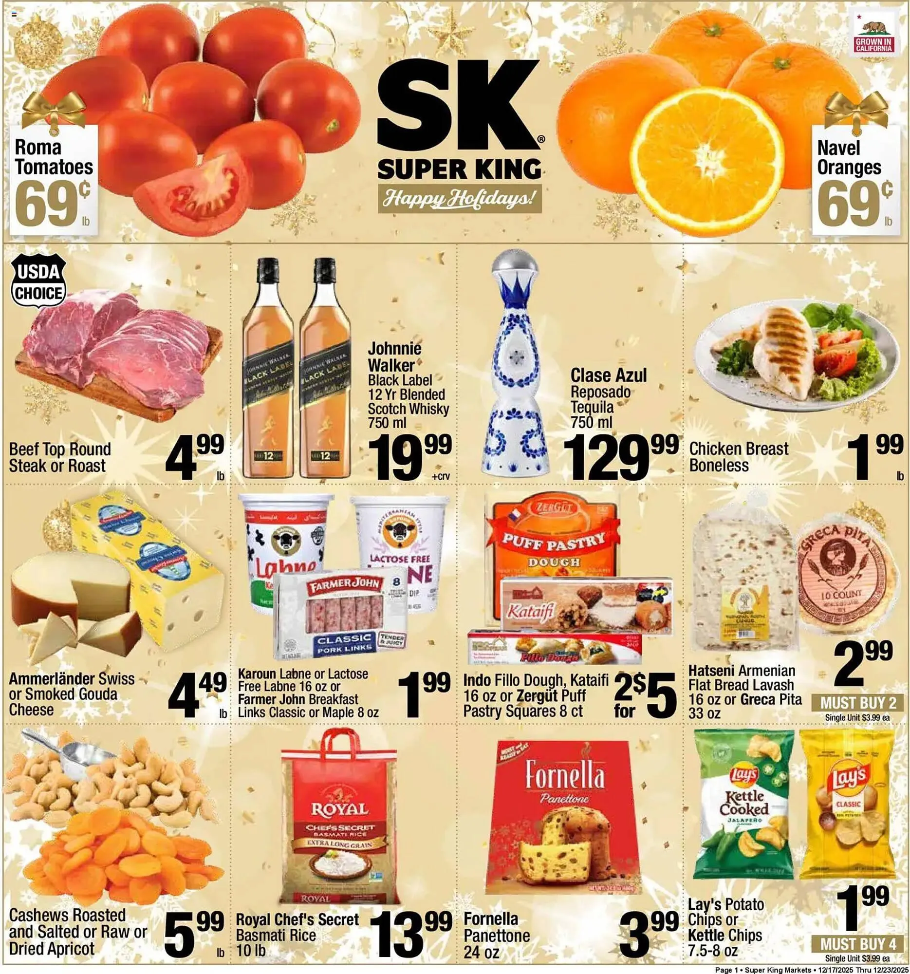 Weekly ad Super King Markets weekly ad from December 17 to December 24 2025 - Page 1