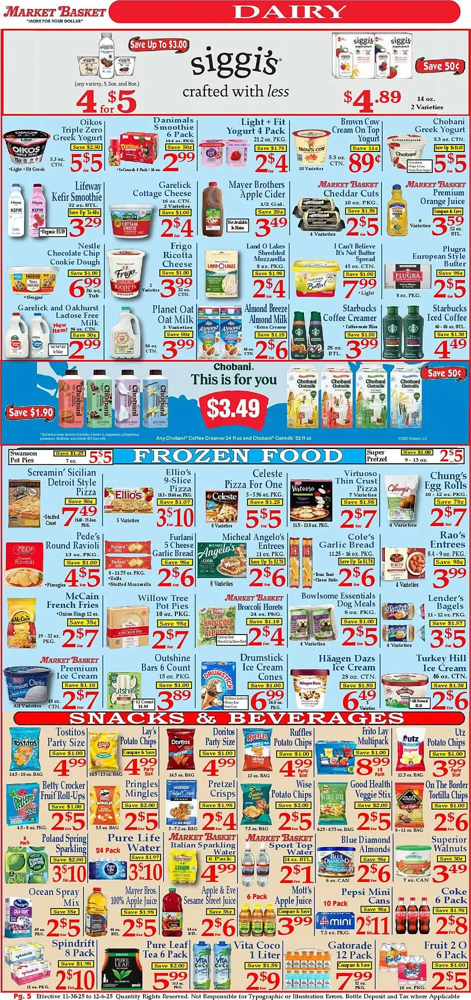 Weekly ad Market Basket weekly ad from November 30 to December 6 2025 - Page 5