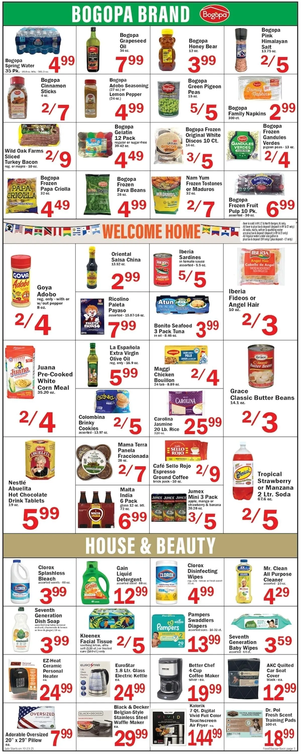 Weekly ad Food Bazaar Current weekly ad from October 23 to October 29 2025 - Page 3