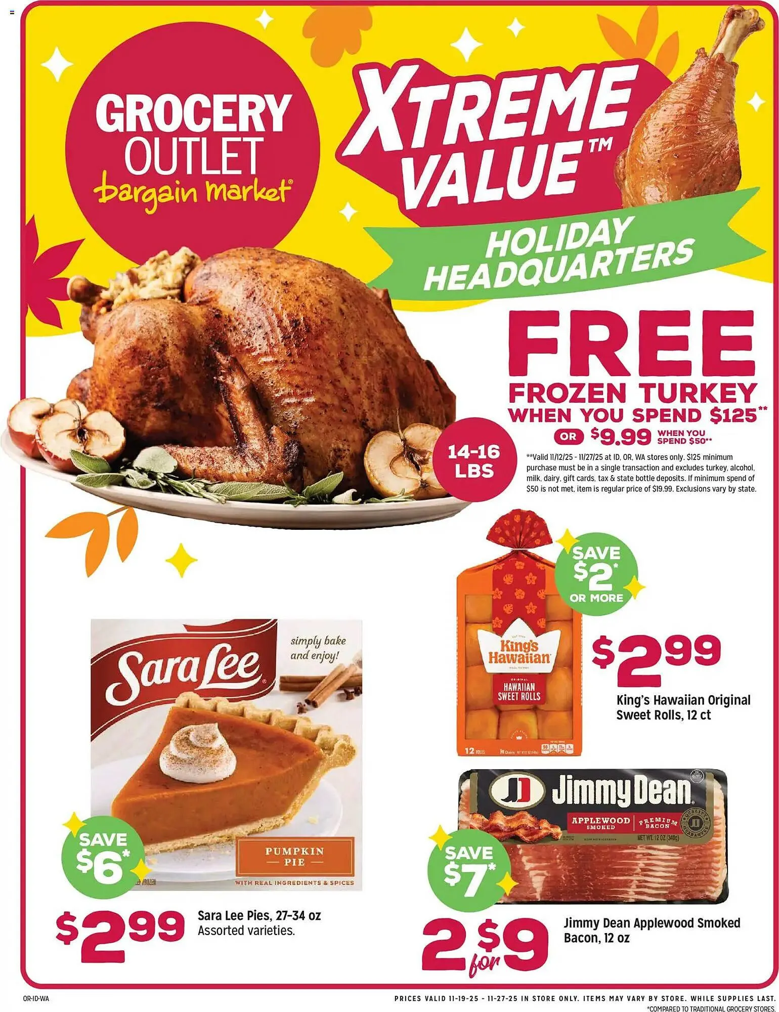 Weekly ad Grocery Outlet weekly ad from November 19 to November 27 2025 - Page 1