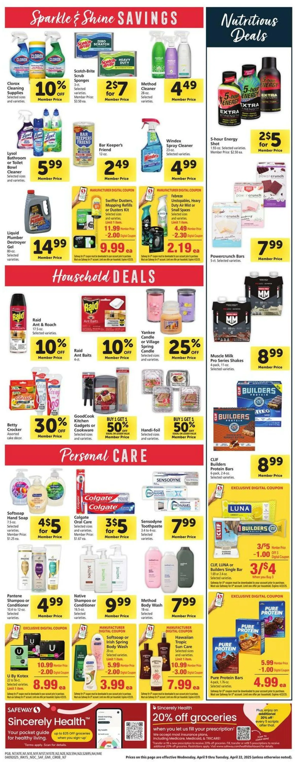 Catálogo de Safeway Current weekly ad 9 de abril al 15 de abril 2025 - Página 8