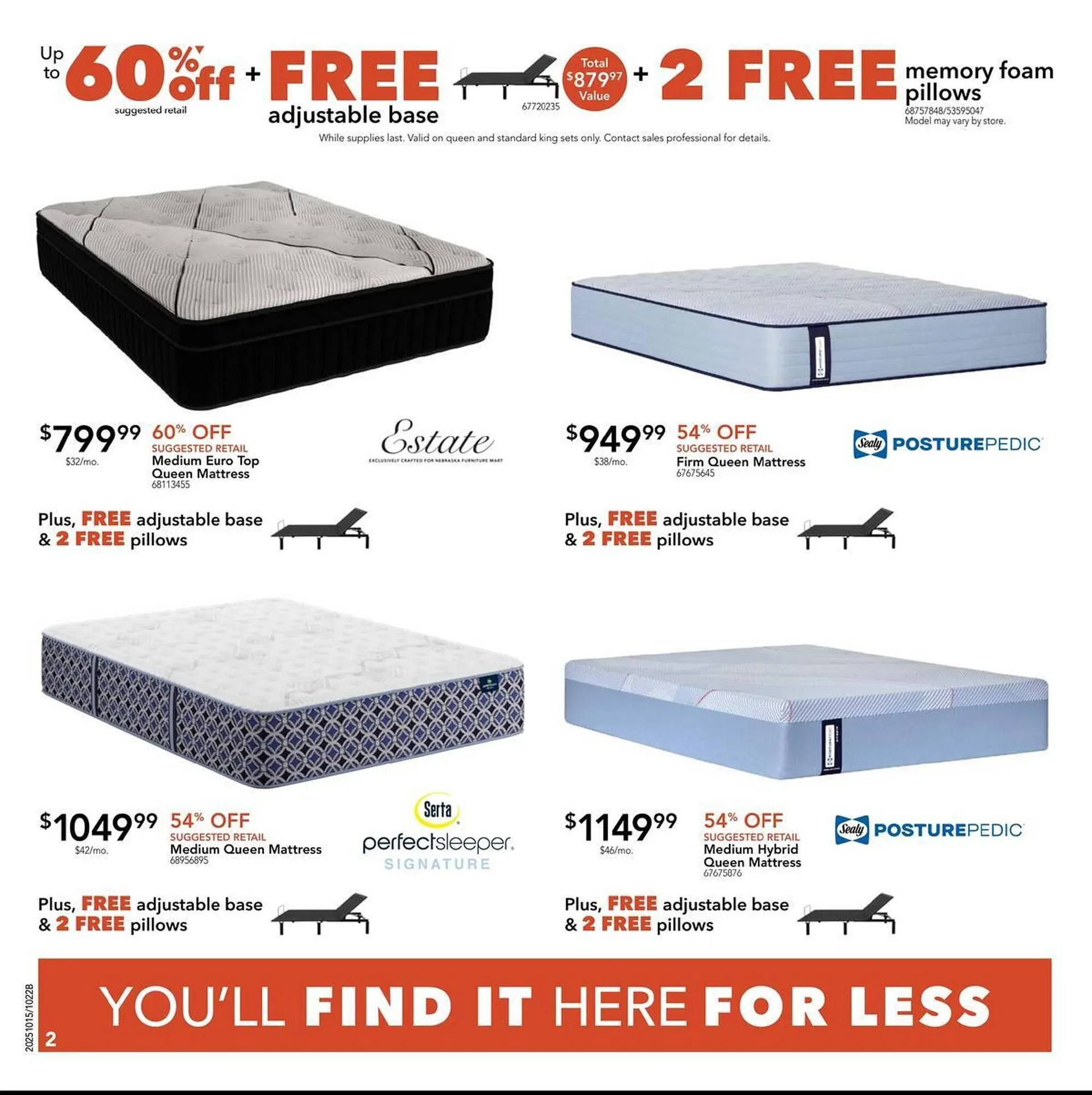 Weekly ad Nebraska Furniture Mart weekly ad from October 22 to October 28 2025 - Page 2