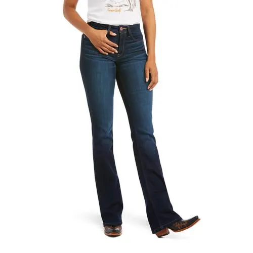 Ariat Womens R.E.A.L. High Rise Ballary Boot Cut Jean - Pennsylvania