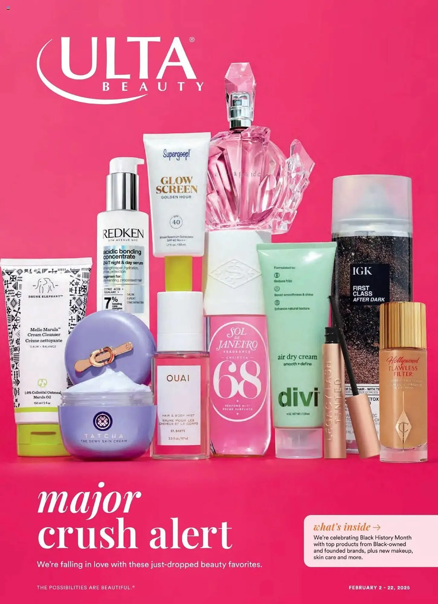 Weekly ad Ulta Beauty Weekly Ad from February 2 to February 22 2025 - Page 1