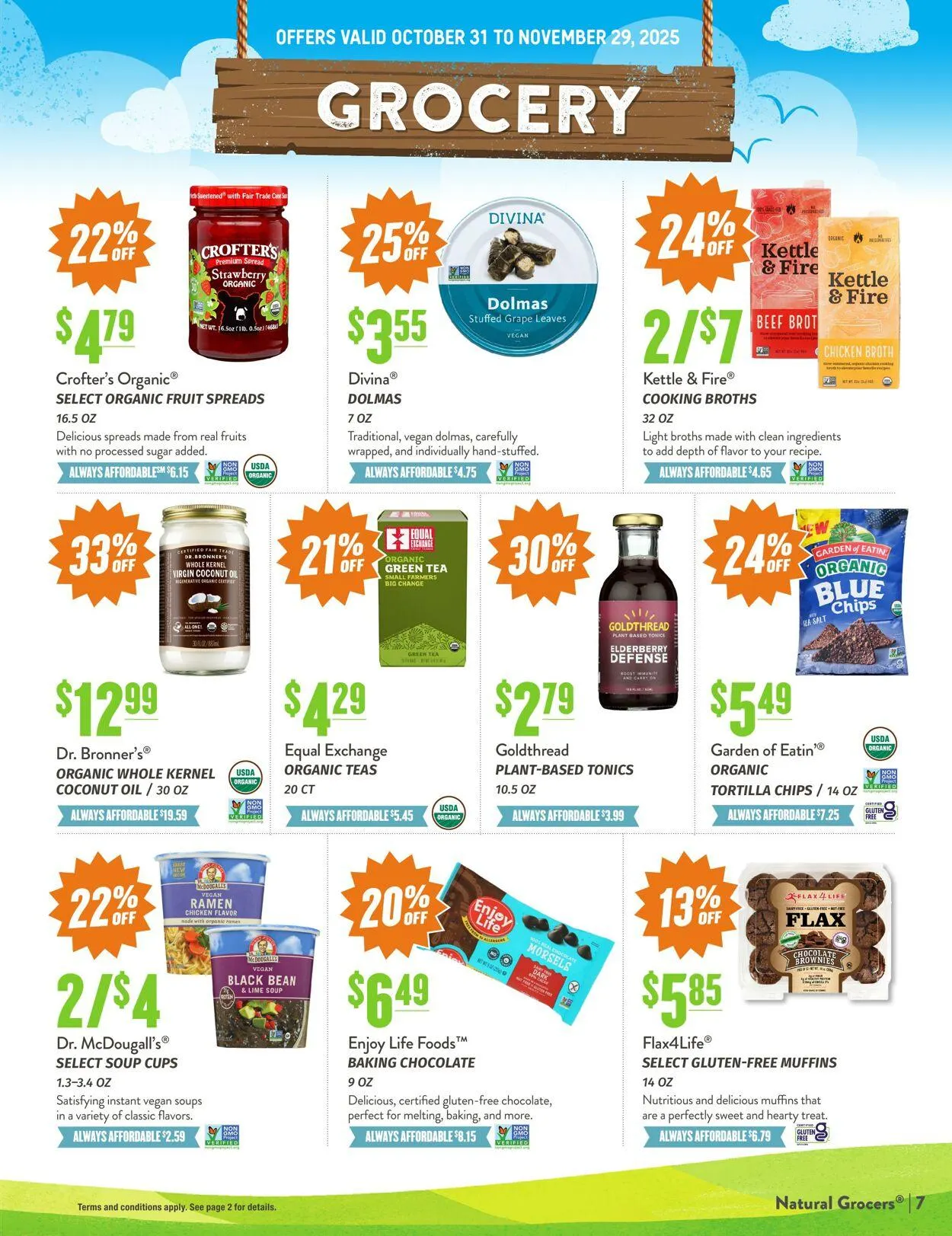 Weekly ad Natural Grocers from October 23 to November 7 2025 - Page 7