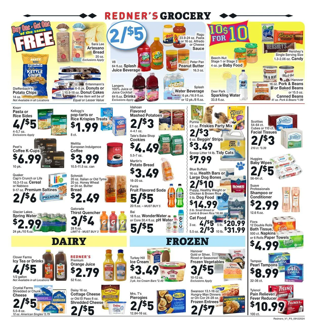 Weekly ad Redner’s Warehouse Market Current weekly ad from September 12 to September 18 2024 - Page 5