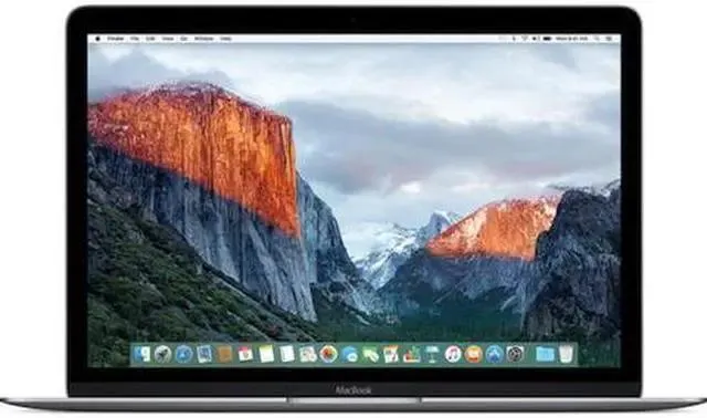 Apple MacBook Laptop Core m5 1.2GHz 8GB RAM 512GB SSD 12" Space Gray MLH82LL/A (2016) - Good Condition