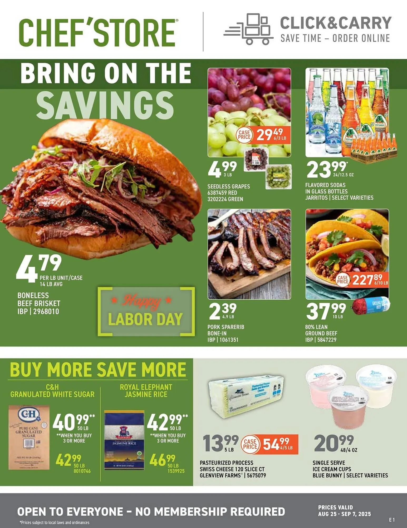 US Foods Chefs Store Weekly Ad - 1