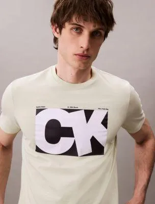 Monogram Logo Box Graphic Classic T-Shirt