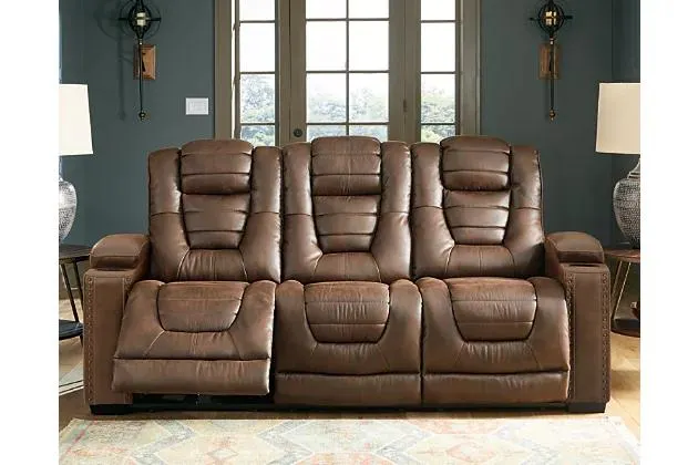 Owner's Box Dual Power Reclining Sofa