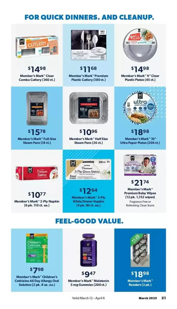 Weekly ad Sam's Club Weekly ad from March 12 to April 6 2025 - Page 21