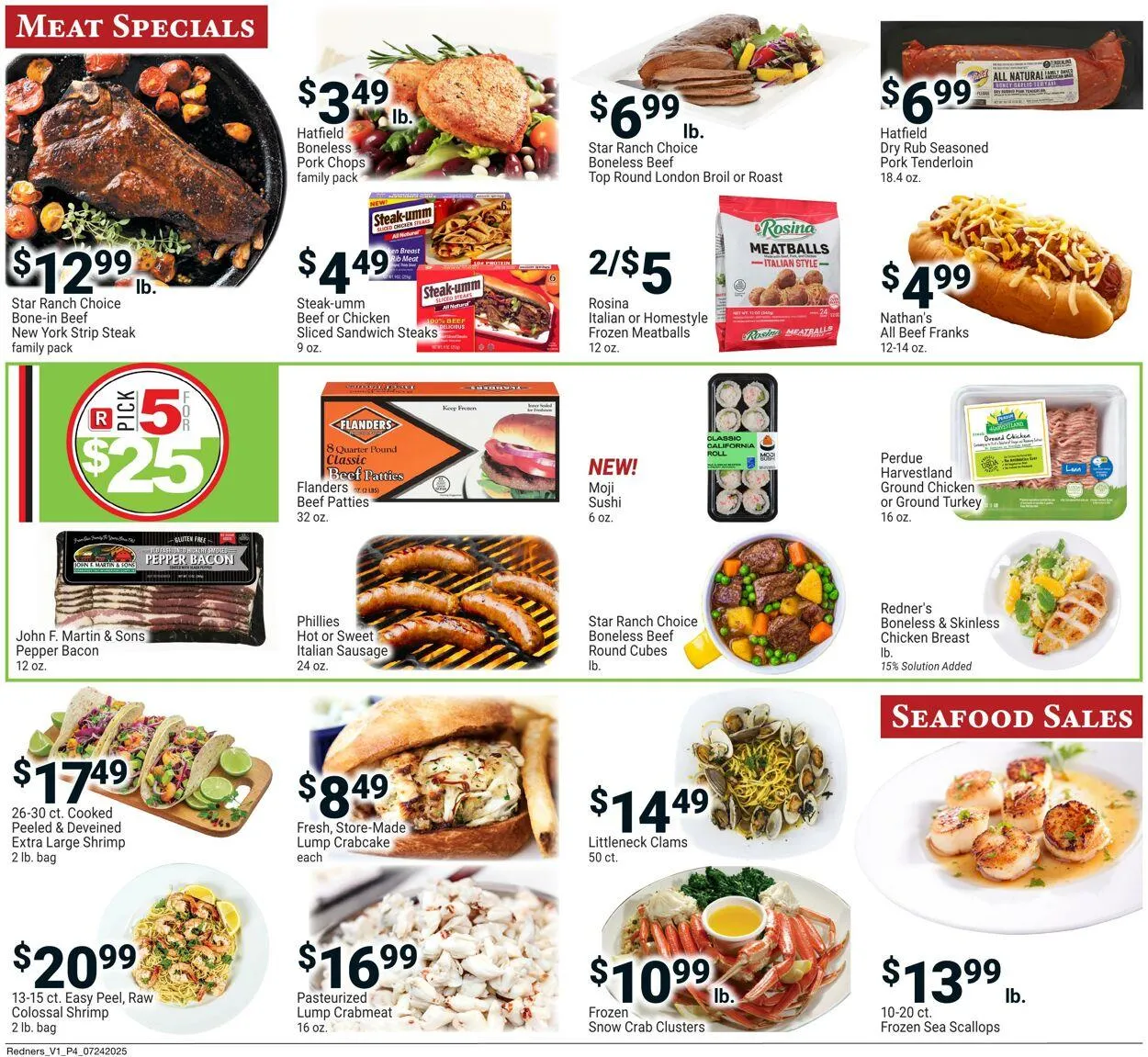 Weekly ad Redner’s Warehouse Market Current weekly ad from July 24 to July 30 2025 - Page 4