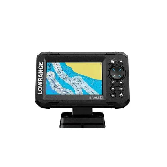 Eagle 5 Fishfinder/Chartplotter Combo with SplitShot™ HD Transducer and C-MAP® US Inland Charts