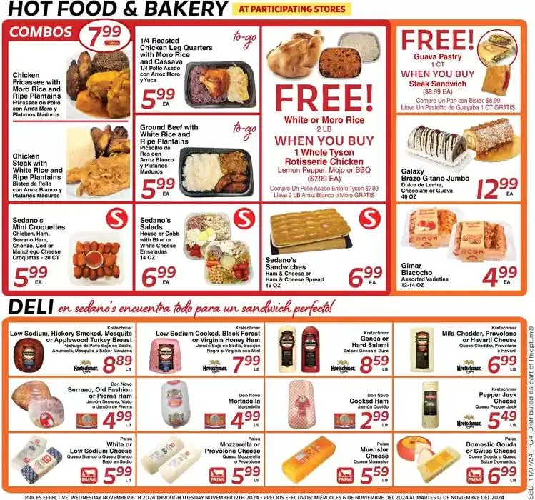 Weekly ad Sedano's weekly ad from November 6 to November 12 2024 - Page 4