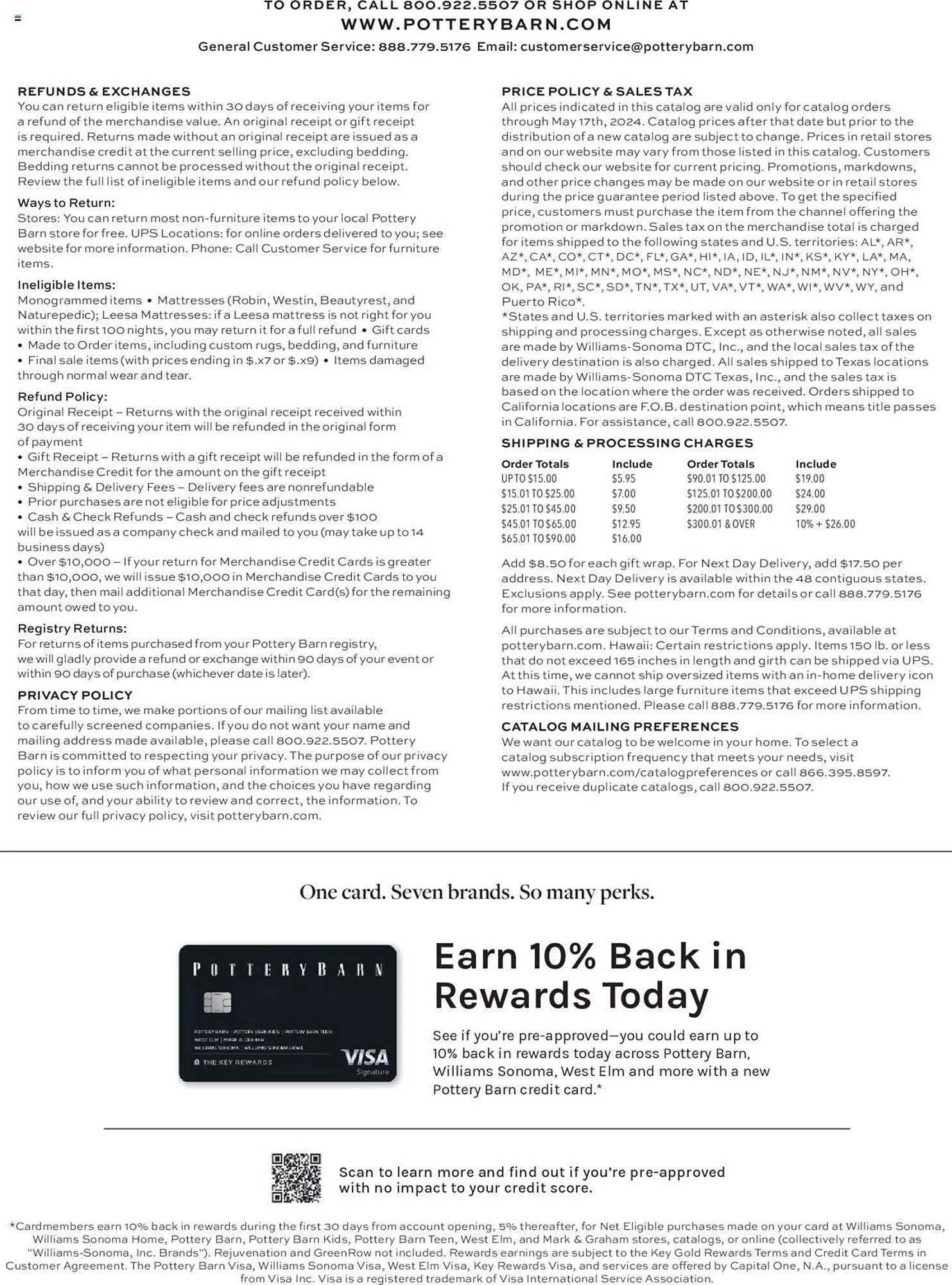 Weekly ad Pottery Barn Weekly Ad from April 17 to September 30 2024 - Page 46