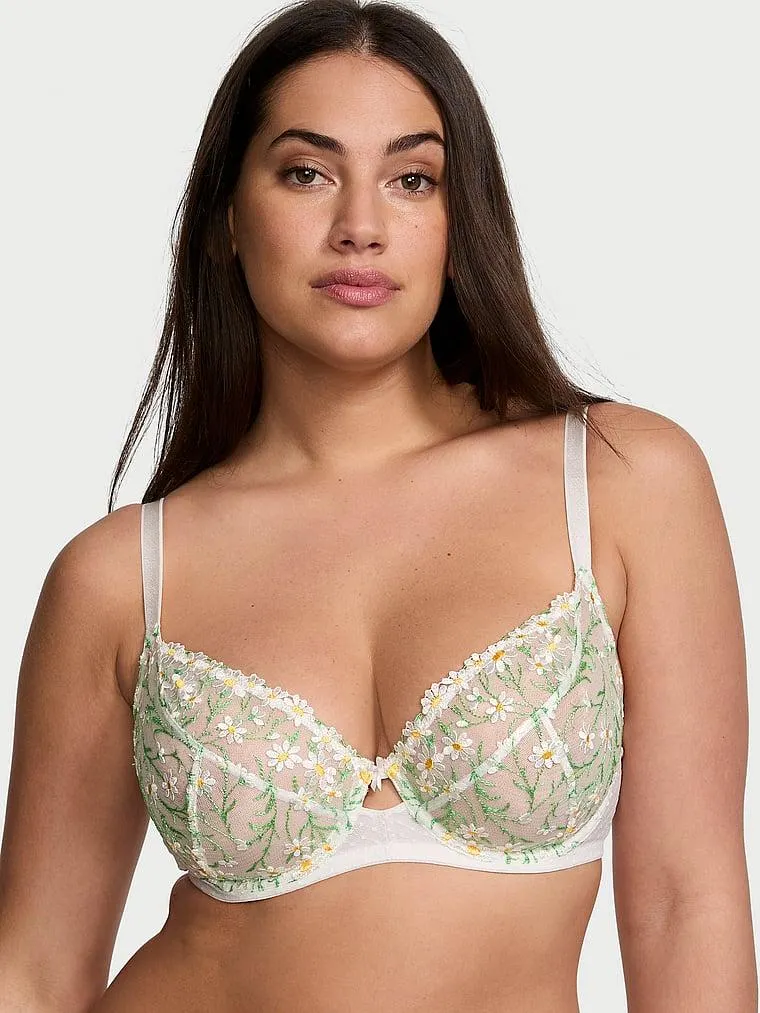 The Fabulous by Victoria's Secret Daisy Chain Embroidery Full-Cup Bra