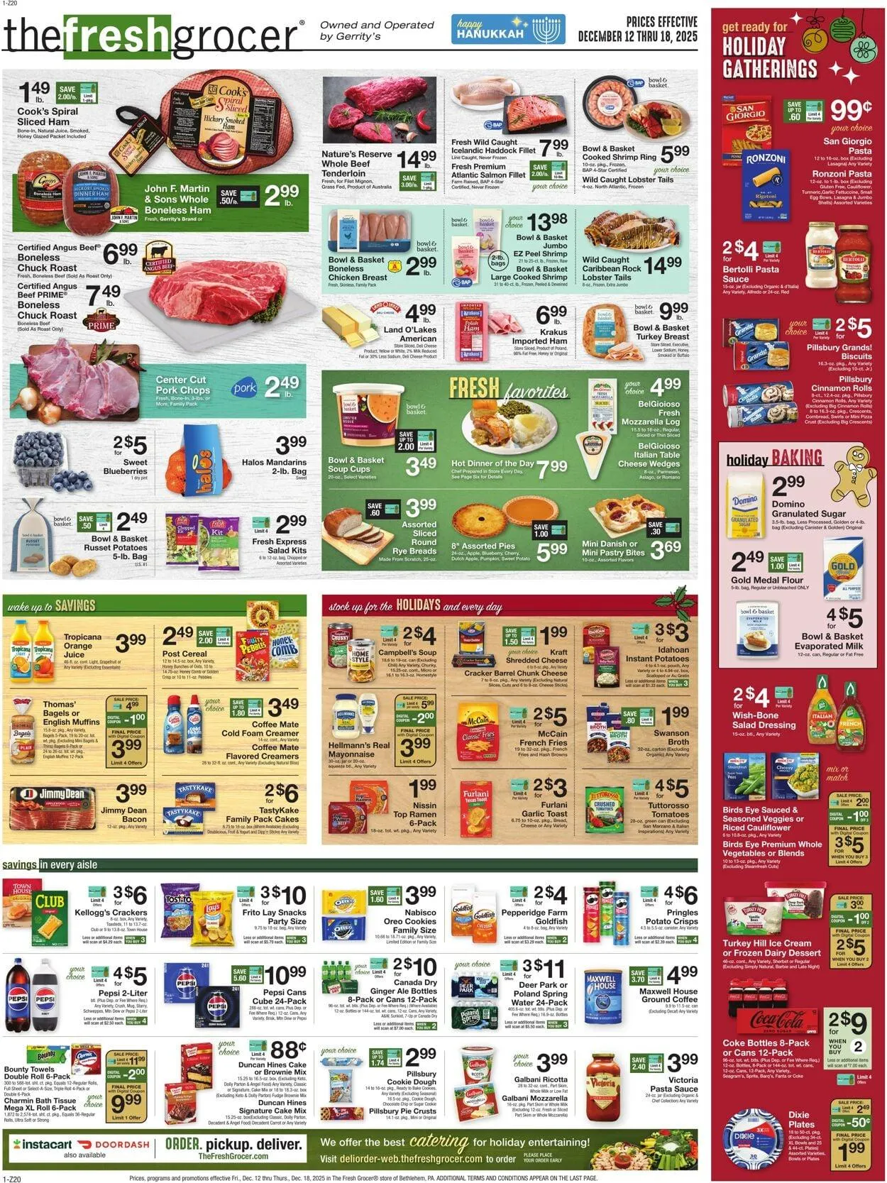 Weekly ad Gerrity's Supermarkets Current weekly ad from December 11 to December 18 2025 - Page 1