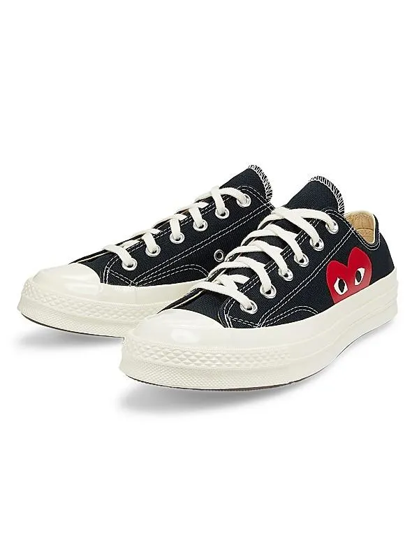CdG PLAY x Converse Women's Chuck Taylor All Star Peek-A-Boo Low-Top Sneakers