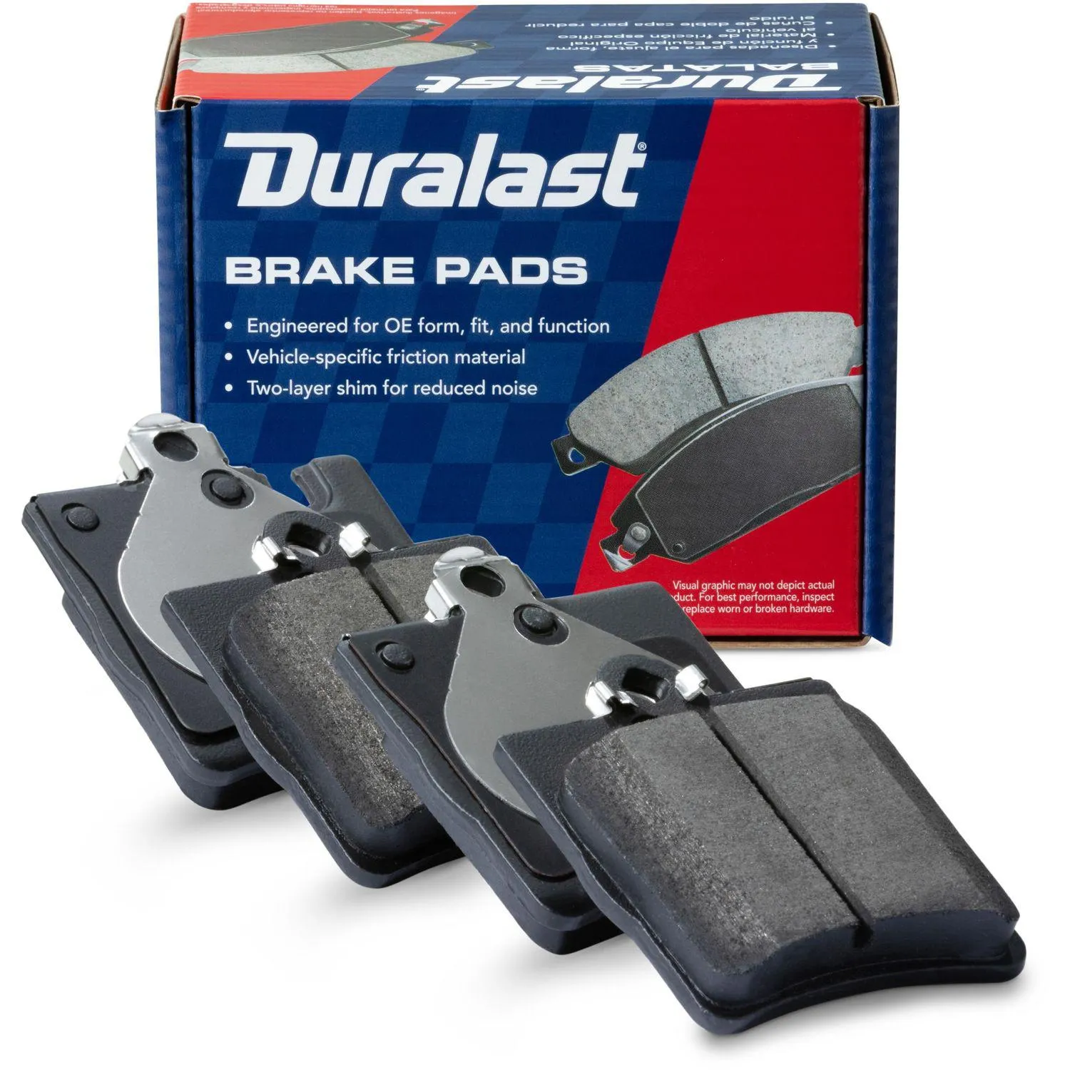 Duralast Semi-Metallic Brake Pads MKD873