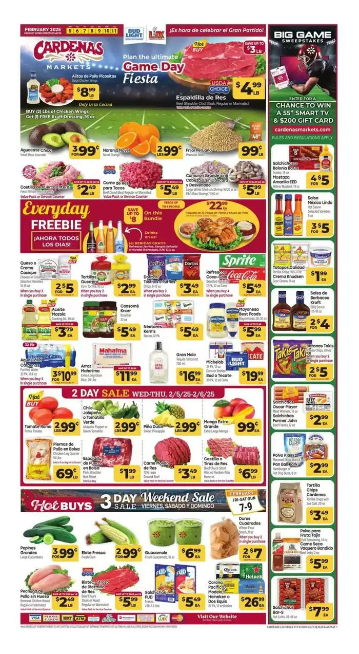 Weekly ad Top offers for smart savers from February 5 to February 11 2025 - Page 1
