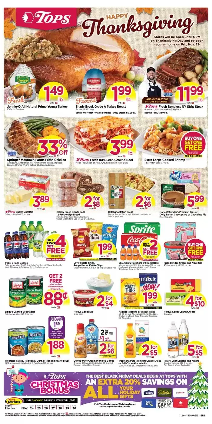 Weekly ad Exclusive deals and bargains from November 24 to November 30 2024 - Page 1