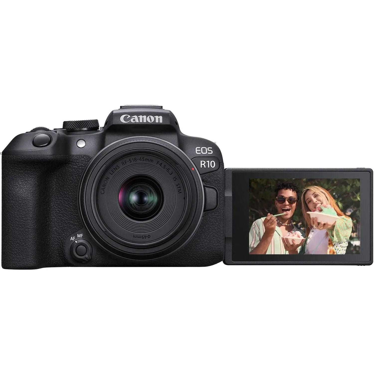 Canon EOS R10 Mirrorless APS-C Camera with RF-S 18-45MM F4.5-6.3 IS STM Lens 5331C009
