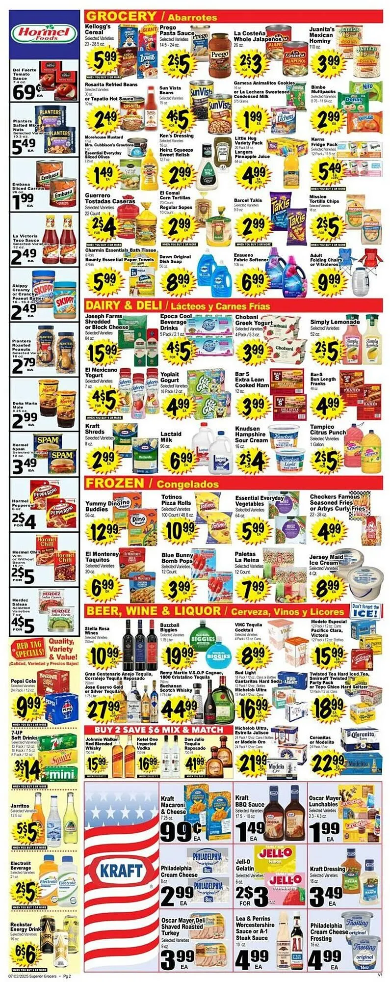Weekly ad Superior Grocers Weekly Ad from July 2 to July 8 2025 - Page 2