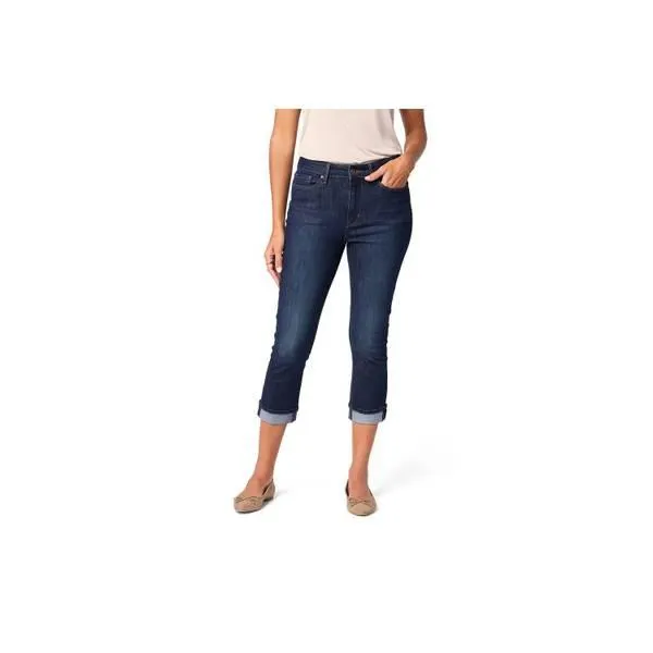 Women's Mid Rise Capri Jeans