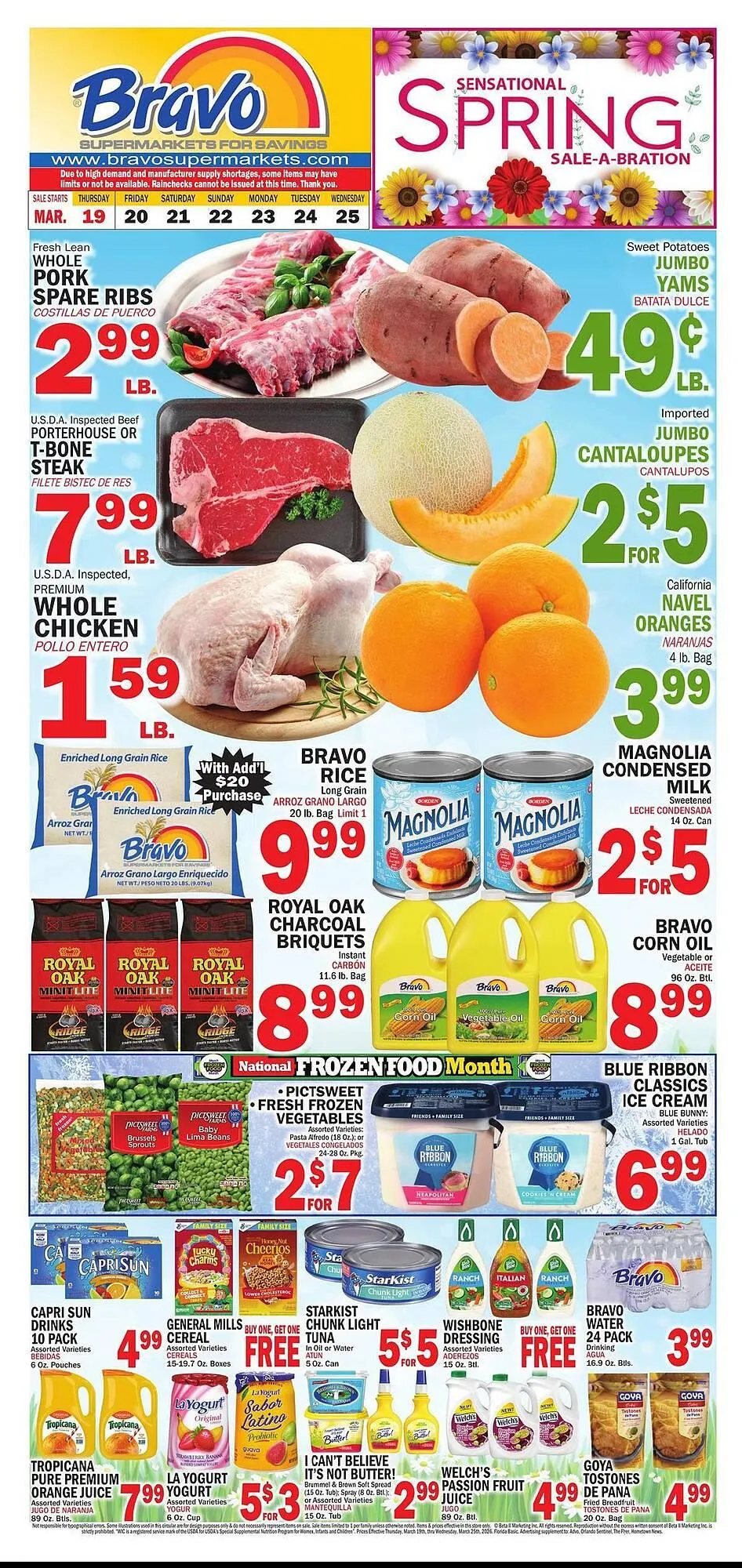 Weekly ad Bravo Supermarkets weekly ad from March 19 to March 25 2026 - Page 1