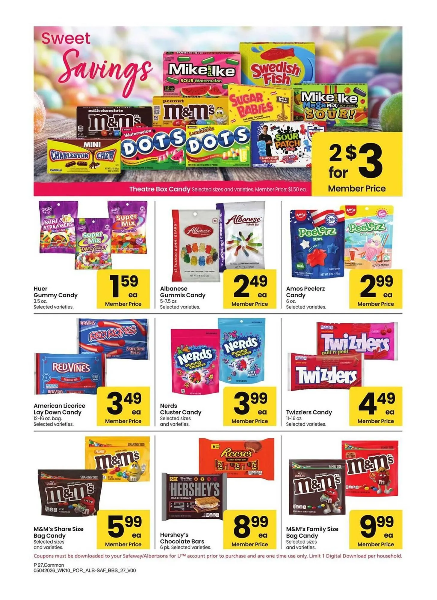Weekly ad Albertsons weekly ad from May 4 to May 31 2026 - Page 27